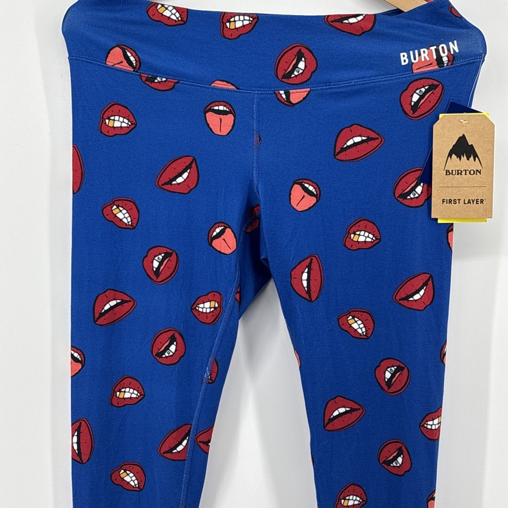 Burton First Layer Pants Dryride Ultrawick Pants Woman Medium Lips Medium Weight